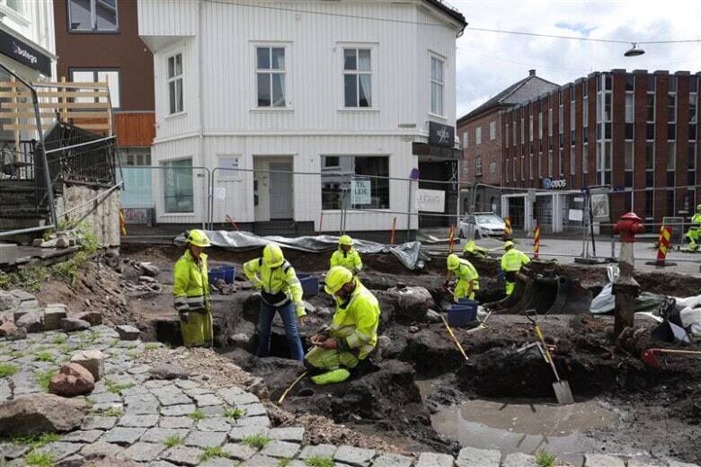Excavation In Tønsberg Norway