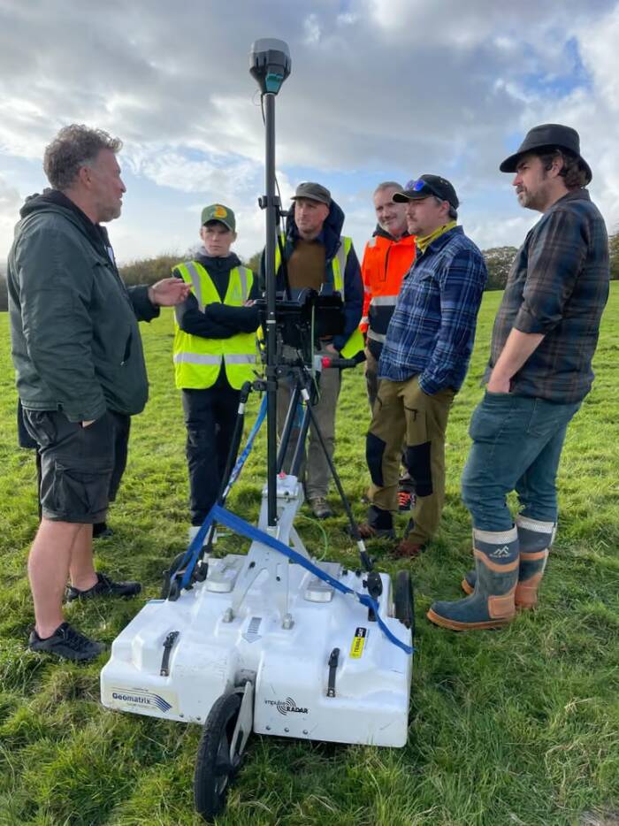 Ground Penetrating Radar At Margam Park