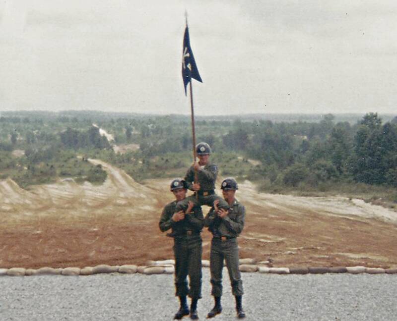 Richard Flaherty Raising A Flag