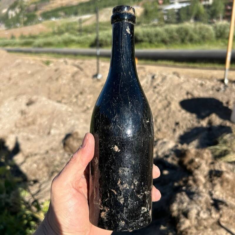 Alcohol Bottle Found At Alta