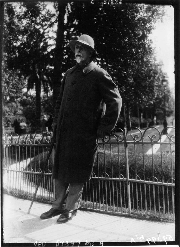 Basil Zaharoff With Cane