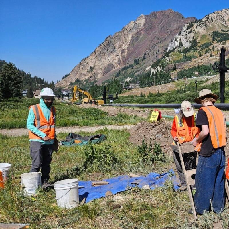 Excavations At Alta Utah