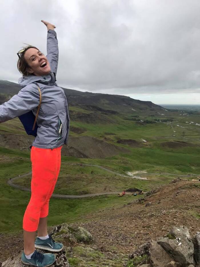 Hannah Upp Gesturing