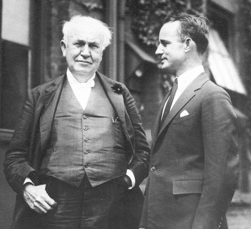 Napoleon Hill And Thomas Edison