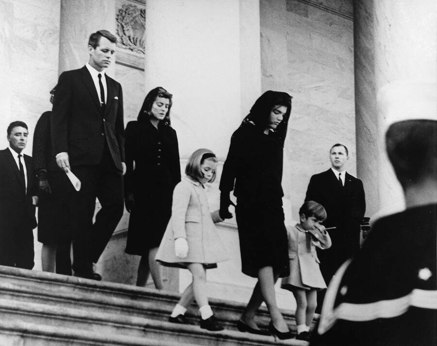 Jackie At Jfk Funeral