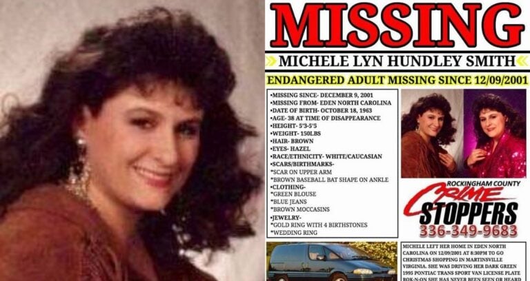 Michele Hundley Smith Alongside Missing Poster Featured