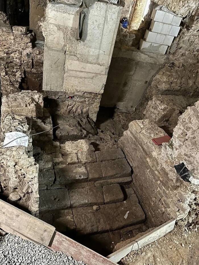 Roman Staircase In Cologne