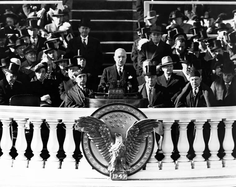 Second Inauguration Of Harry Truman