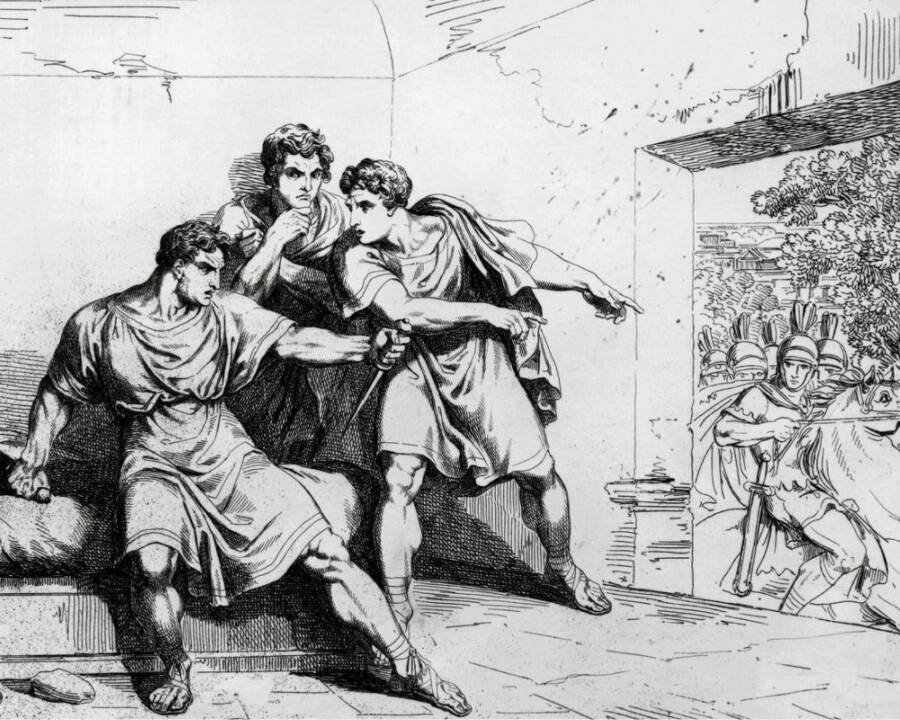 The Suicide Of Emperor Nero