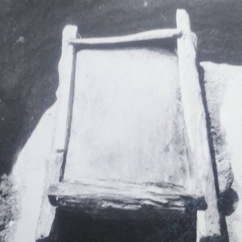 Wooden Pazyryk Burial Bed