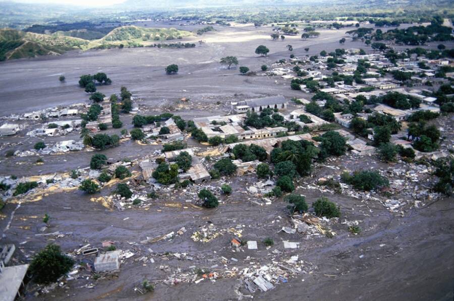 Armero Tragedy From Above