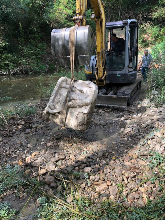 Gladiator Relief From Roman Tomb