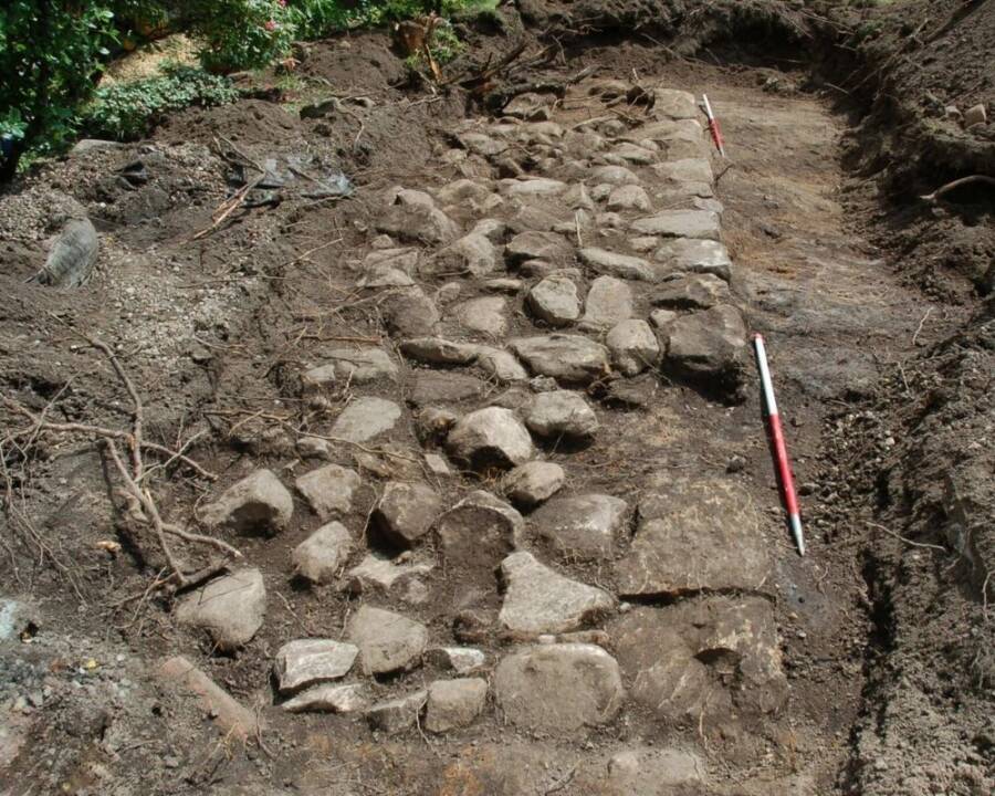 Foundation Of Antonine Wall Fortlet