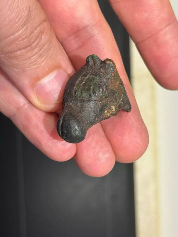 Bronze Age Bull Head From Spain