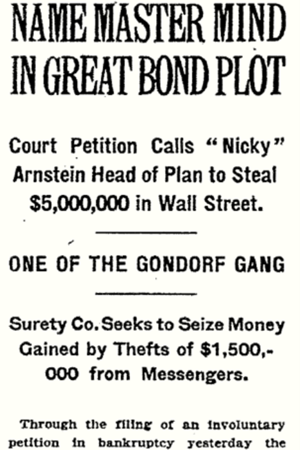 Nicky Arnstein Mastermind