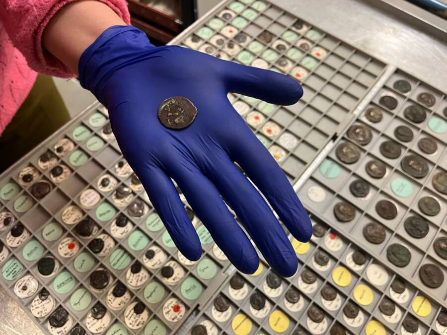 Phoenician Coin Used In Leeds