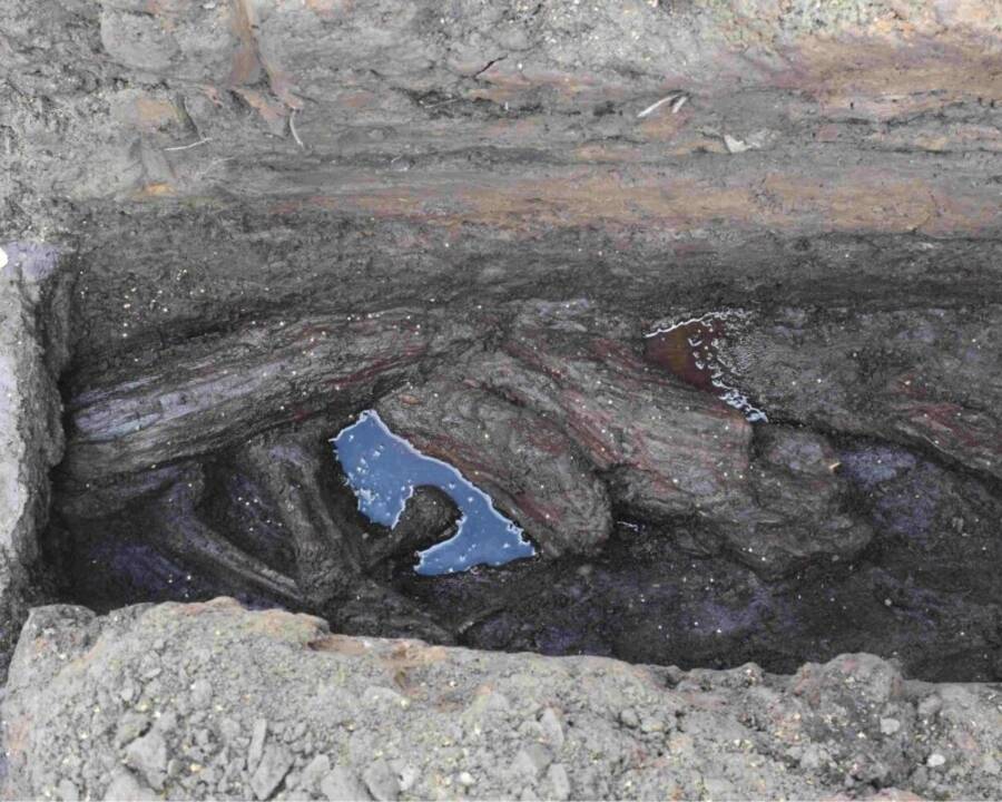 Roman Fortlet In Bearsden Scotland