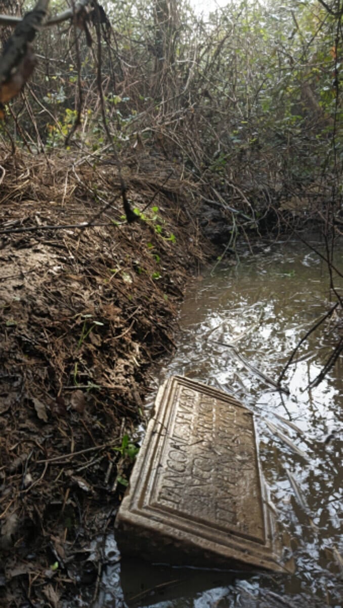 Roman Tombstone Found By Roberto Tessari