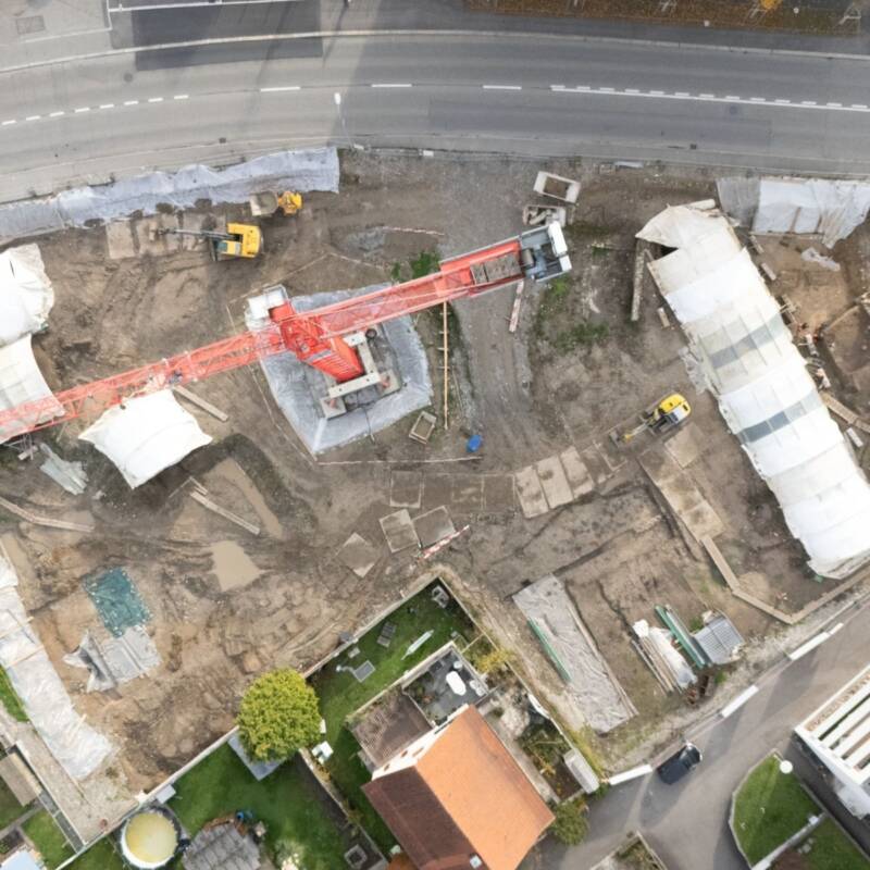 Archaeological Site In Windisch