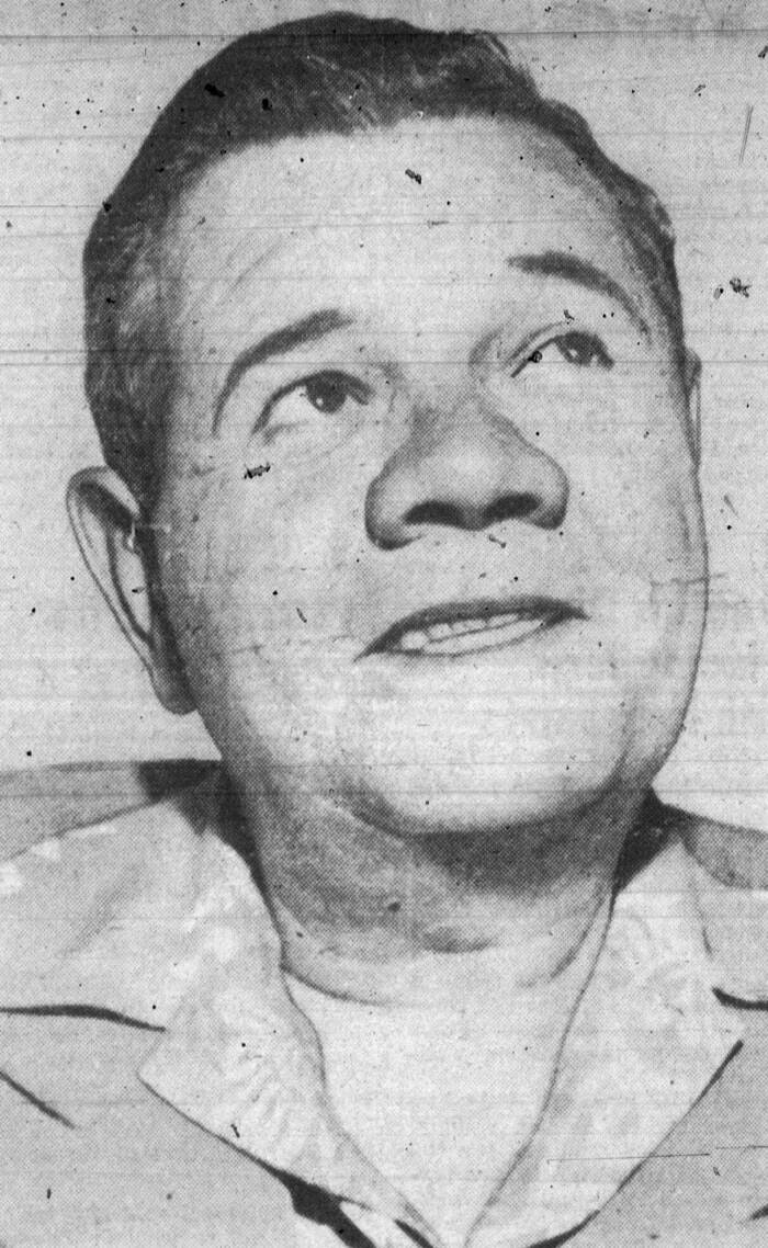Babe Ruth In 1947