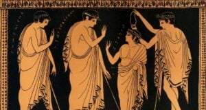 Black Figure Art Of Eleusinian Mysteries Featured