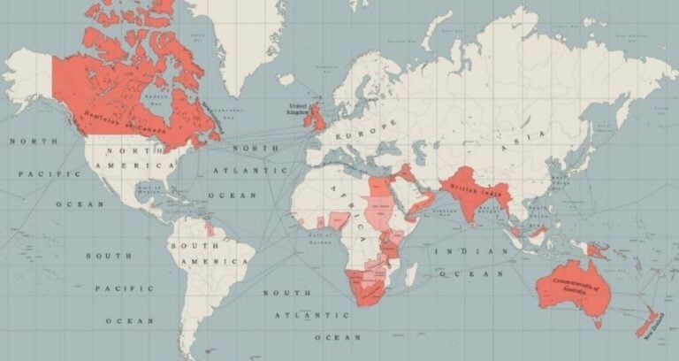 British Empire At Peak Featured