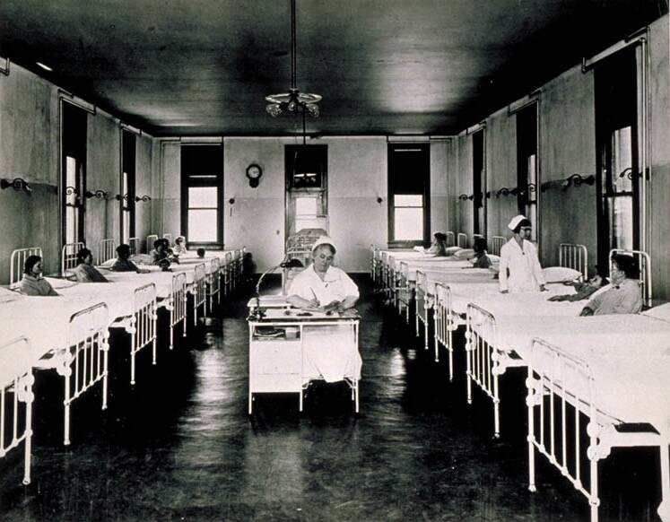 Hospital Ward At Ellis Island