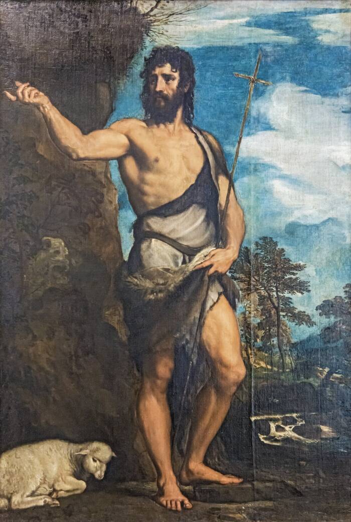 John The Baptist Painting
