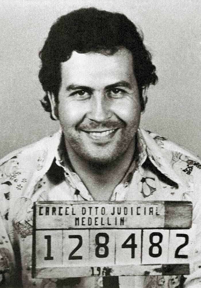Pablo Escobar Mugshot