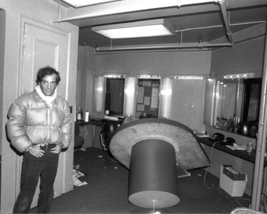 Steve Rubell After IRS Raid