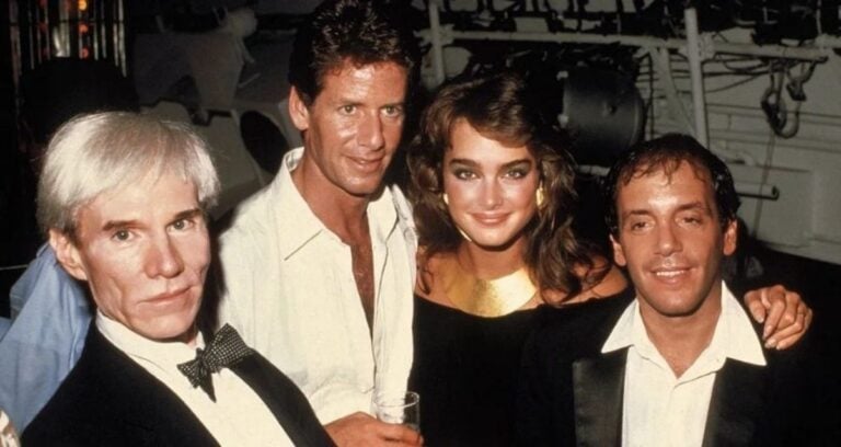 Steve Rubell With Celebrities Featured