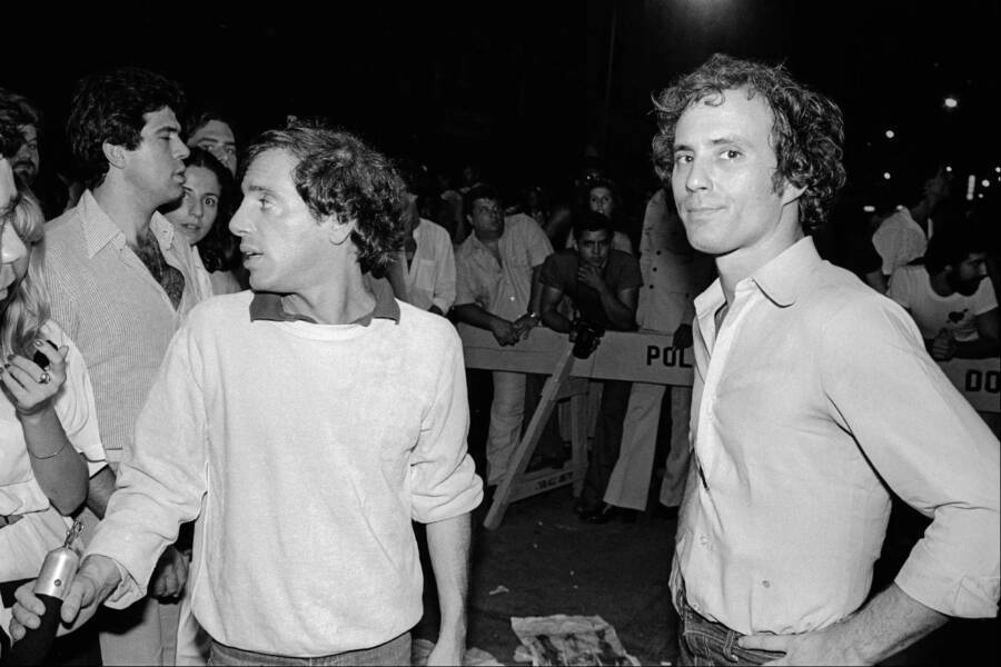 Steve Rubell With Ian Schrager