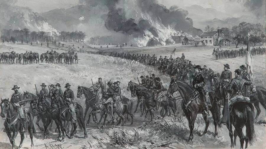 Burning Of Shenandoah Valley