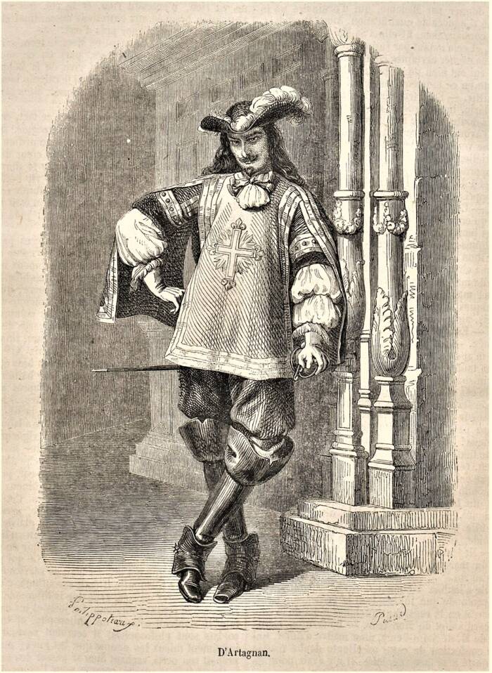 Viscount Of Bragelonne Drawing
