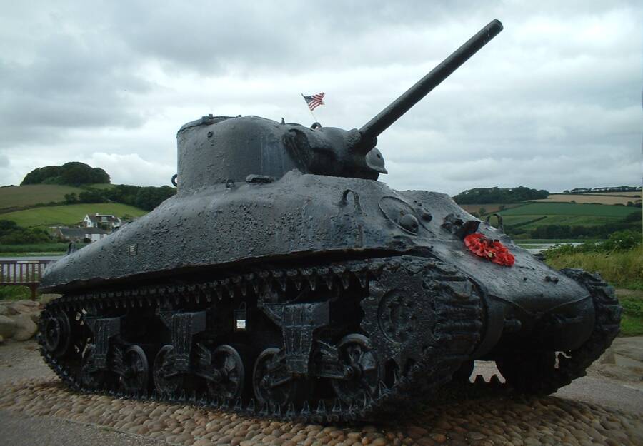 Exercise Tiger Sherman Tank Memorial