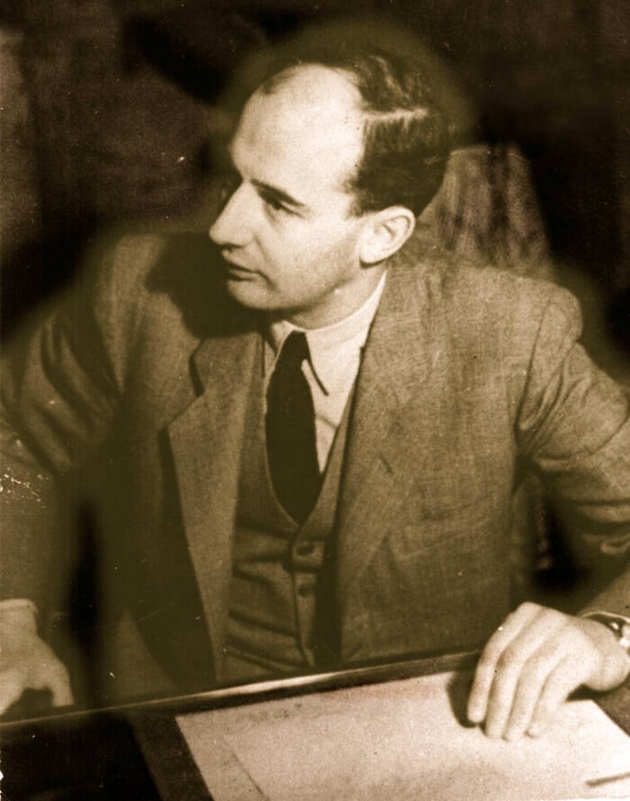 Raoul Wallenberg Sitting