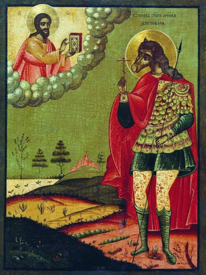 Saint Christopher Cynocephali Dog Head