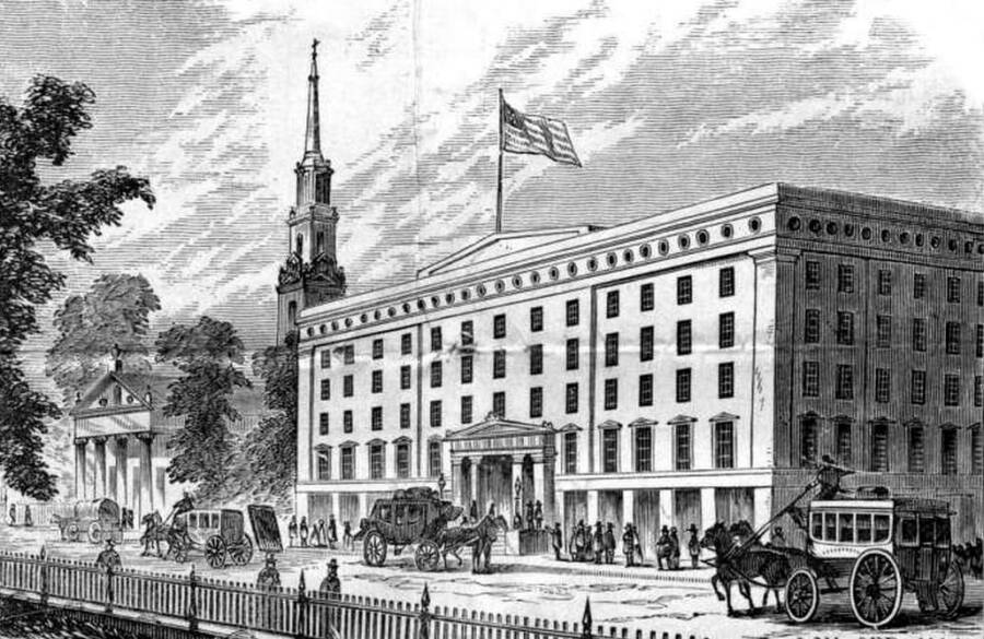 The Astor House 1860s