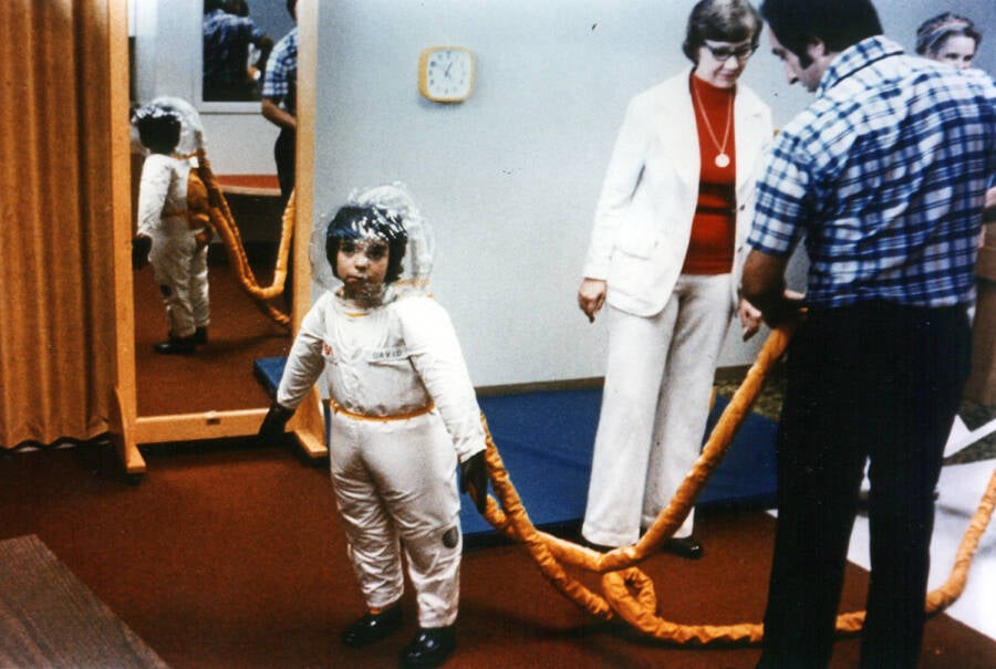 David Vetter In His NASA Suit