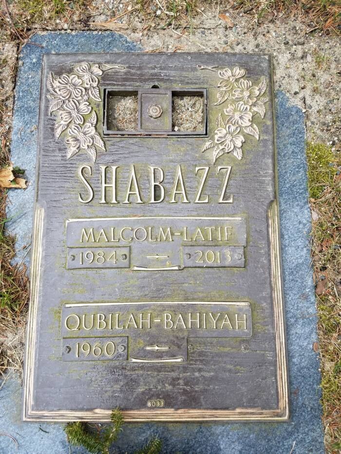 Malcolm Shabazz Gravestone