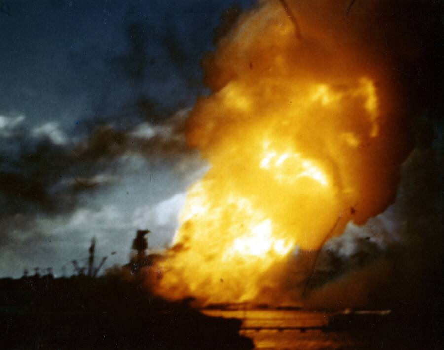Battleship Explosion