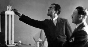 Albert Speer And Adolf Hitler Design Germania Featured