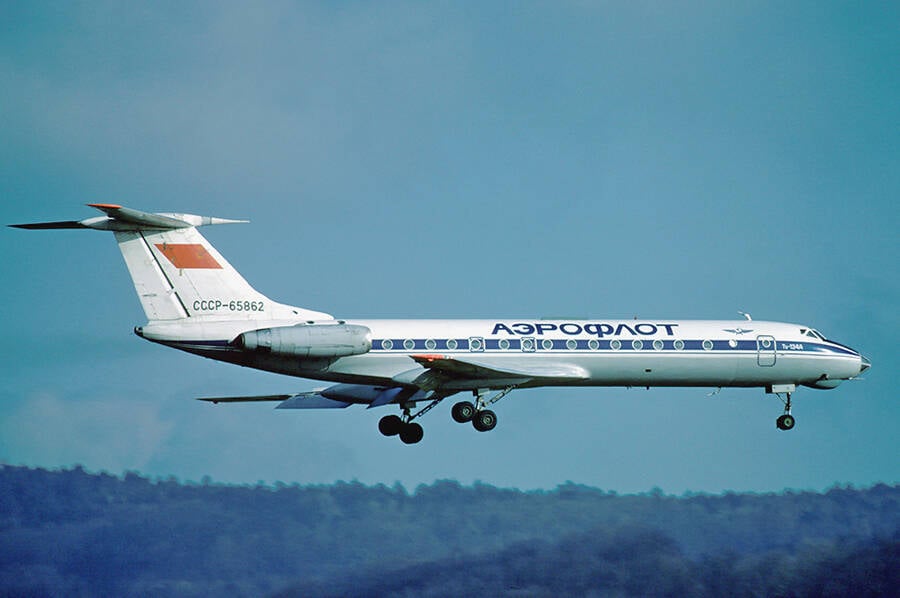 An Aeroflot Tupolev Tu 134a