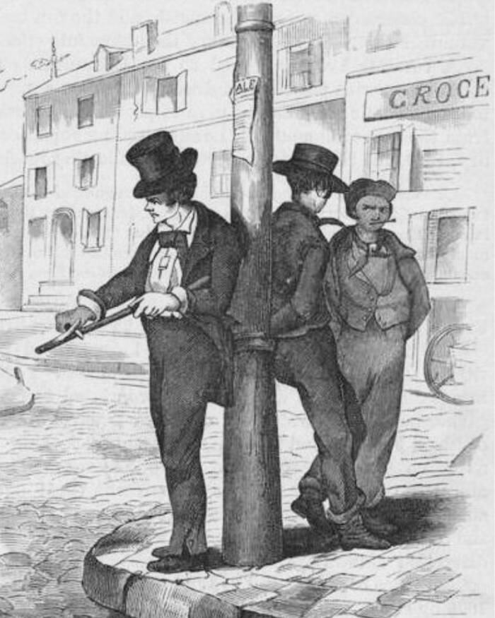 Bowery Boys Illustration