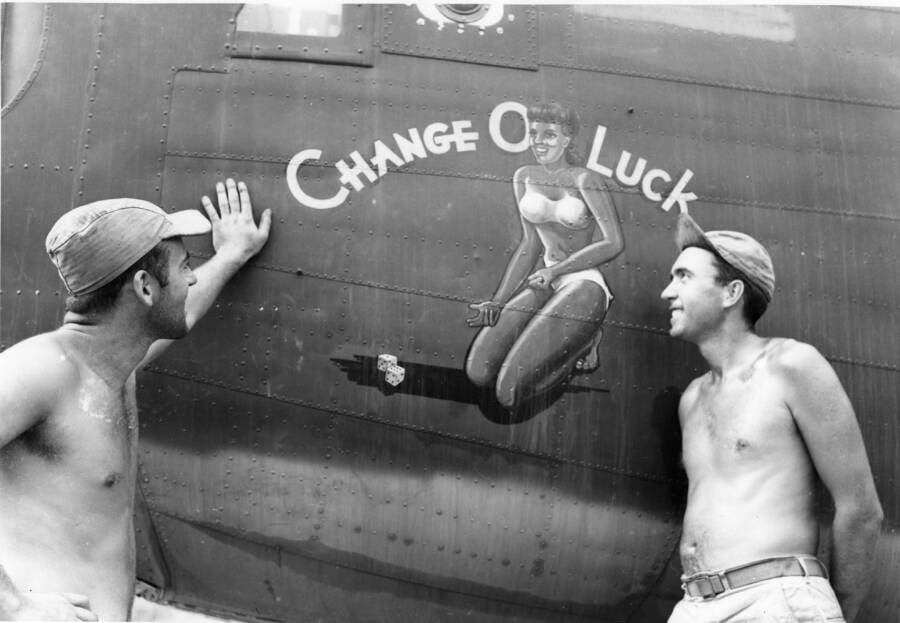 Change O Luck Nose Art