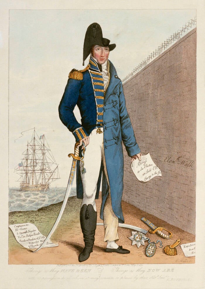 Thomas Cochrane Cartoon