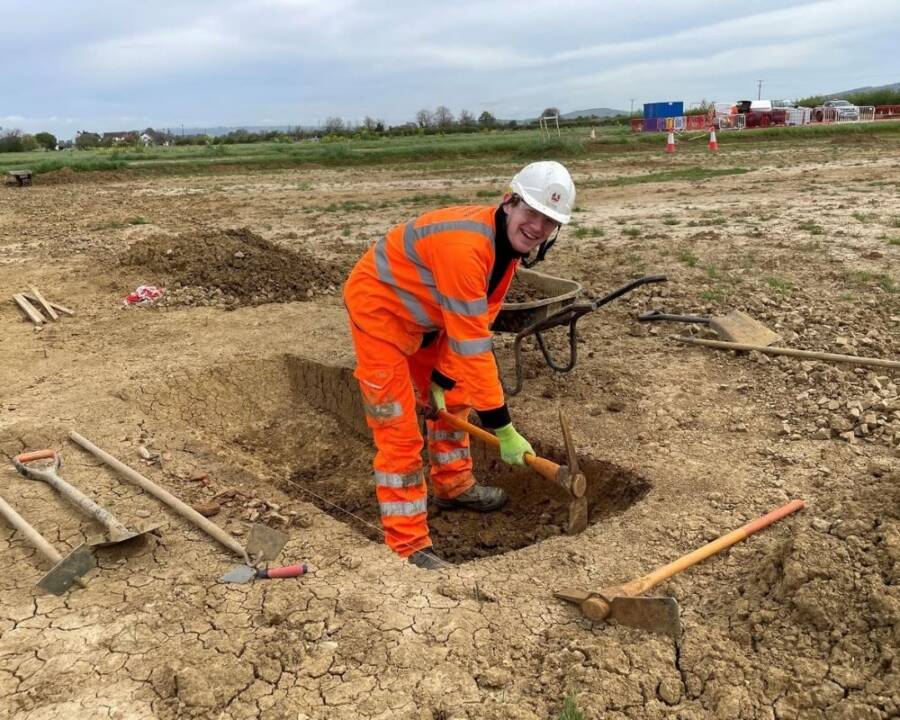 Excavations In Cheltenham England