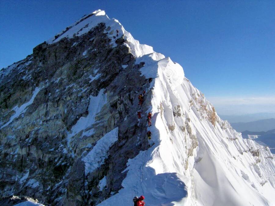 Final Ridge Of Mt. Everest