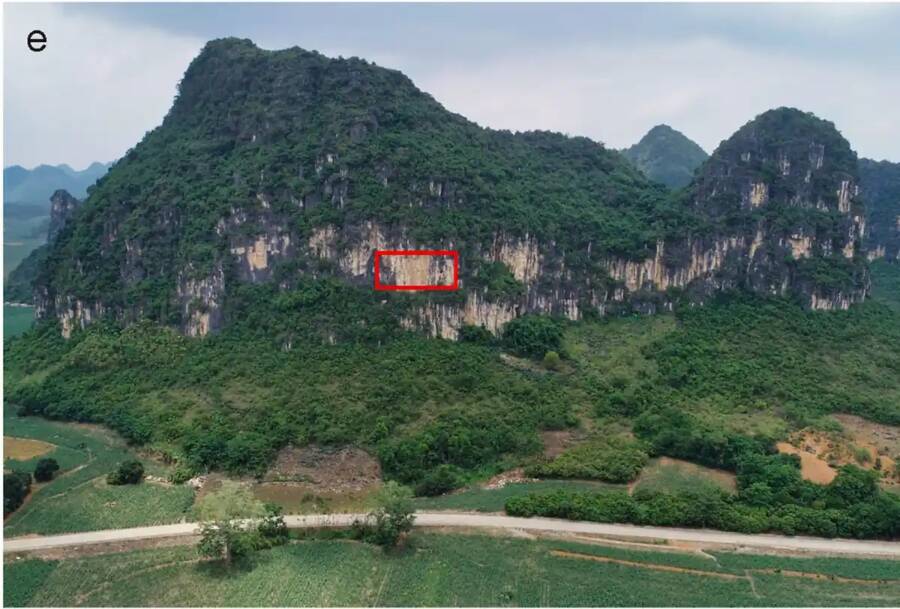 Huashan Cliff Art Painted With Childbirth Blood