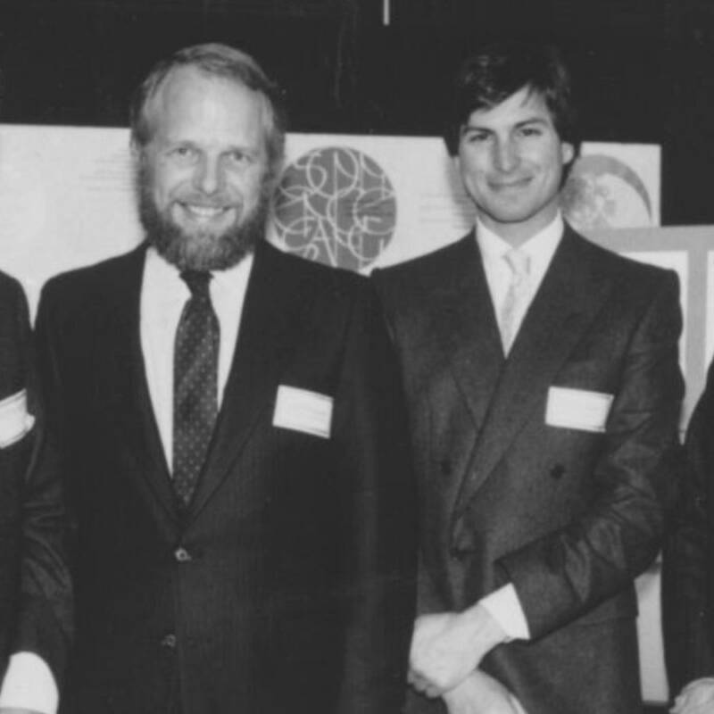 John Warnock And Steve Jobs